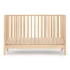 Dadada Baby Lala 3-In-1 Convertible Crib - Natural