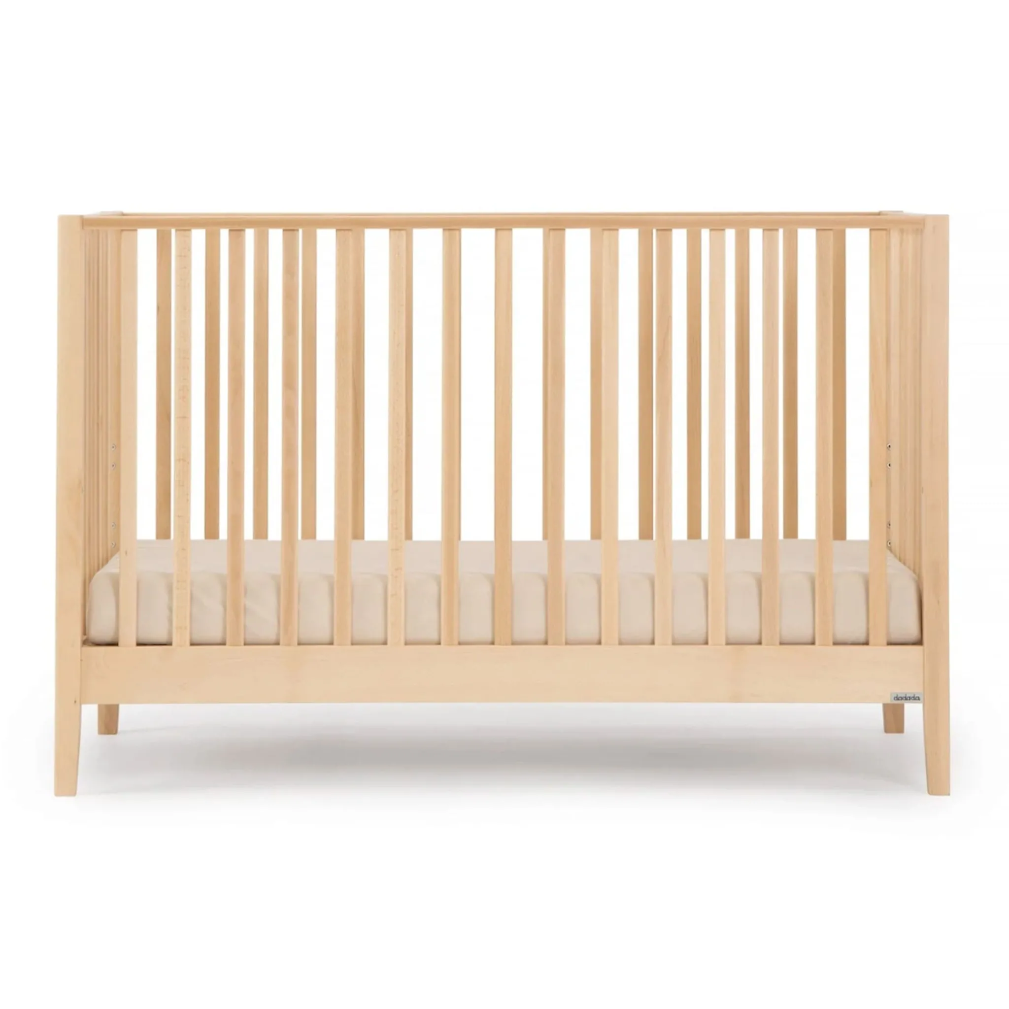 Dadada Baby Lala 3-In-1 Convertible Crib - Natural