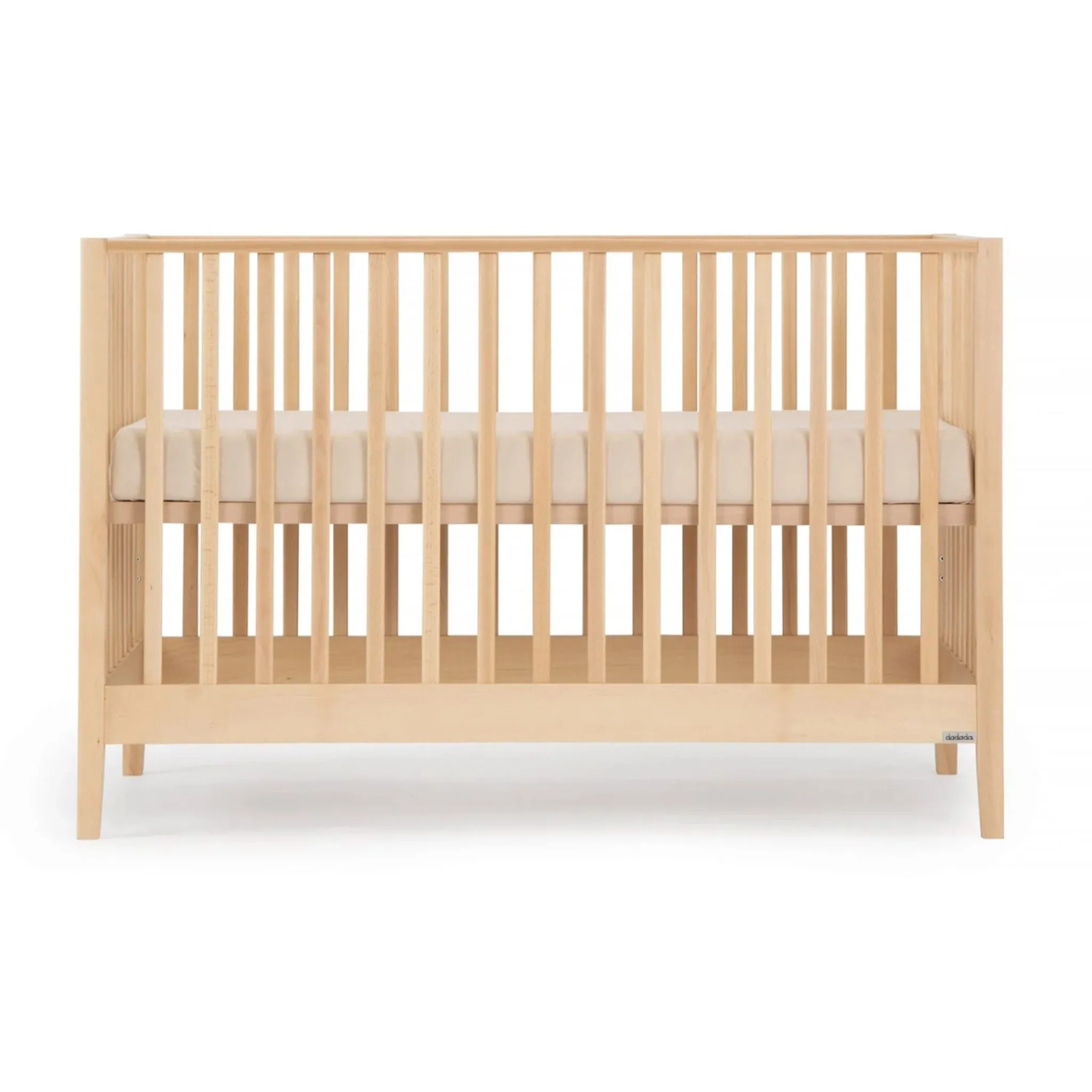 Dadada Baby Lala 3-In-1 Convertible Crib - Natural