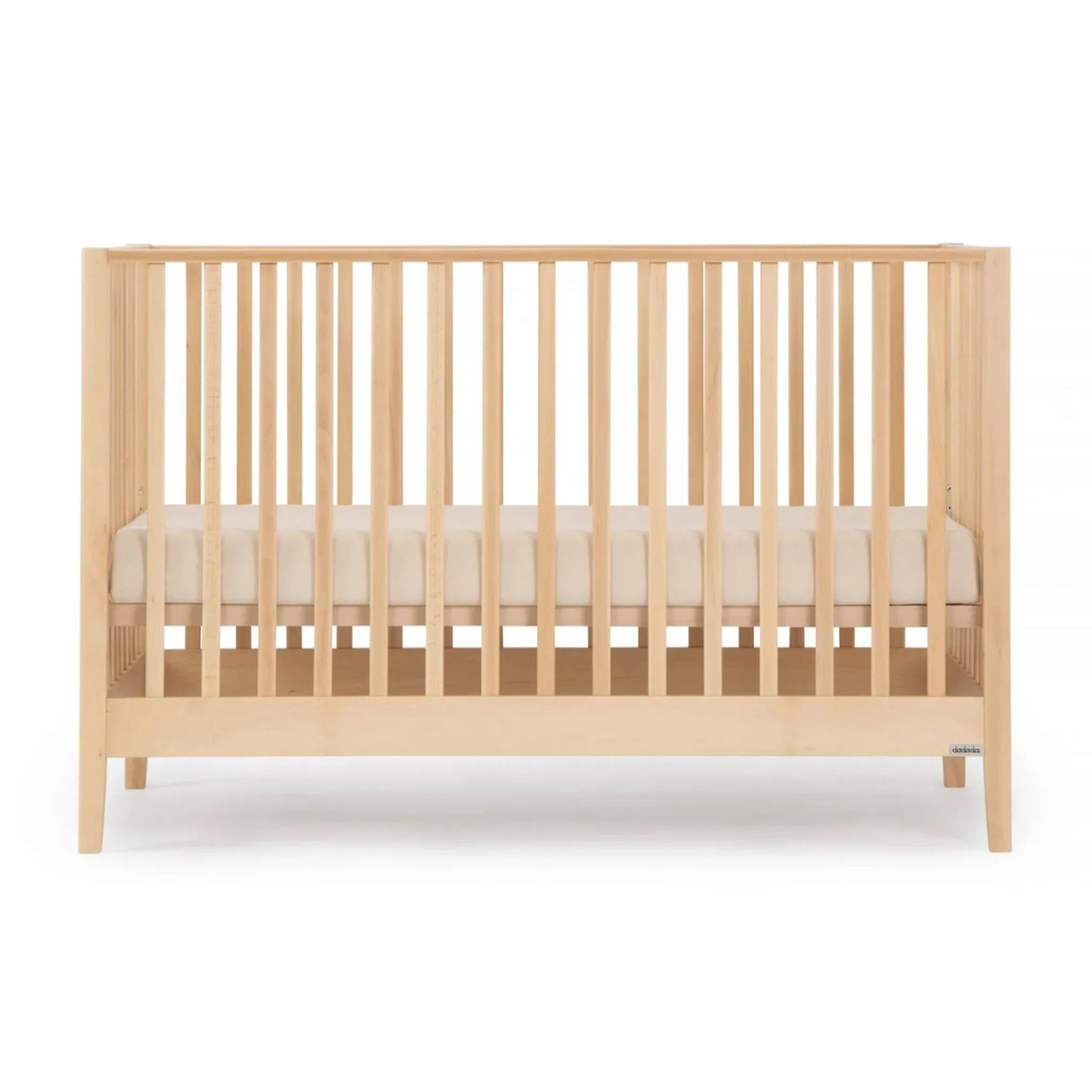 Dadada Baby Lala 3-In-1 Convertible Crib - Natural