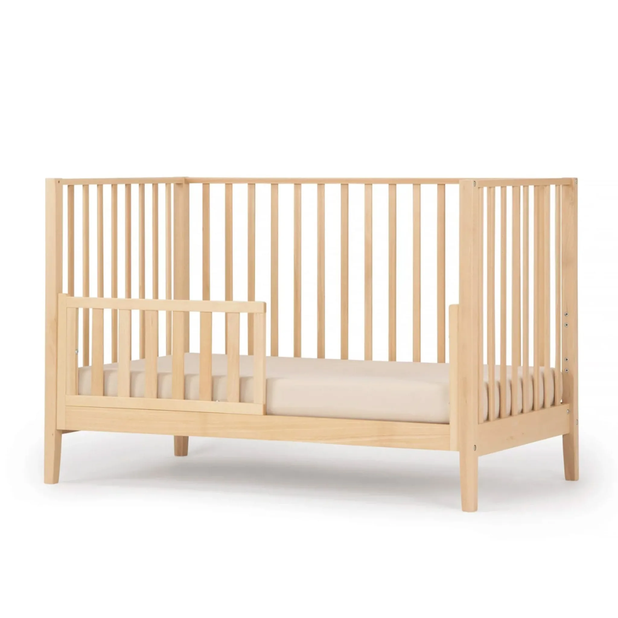 Dadada Baby Lala 3-In-1 Convertible Crib - Natural