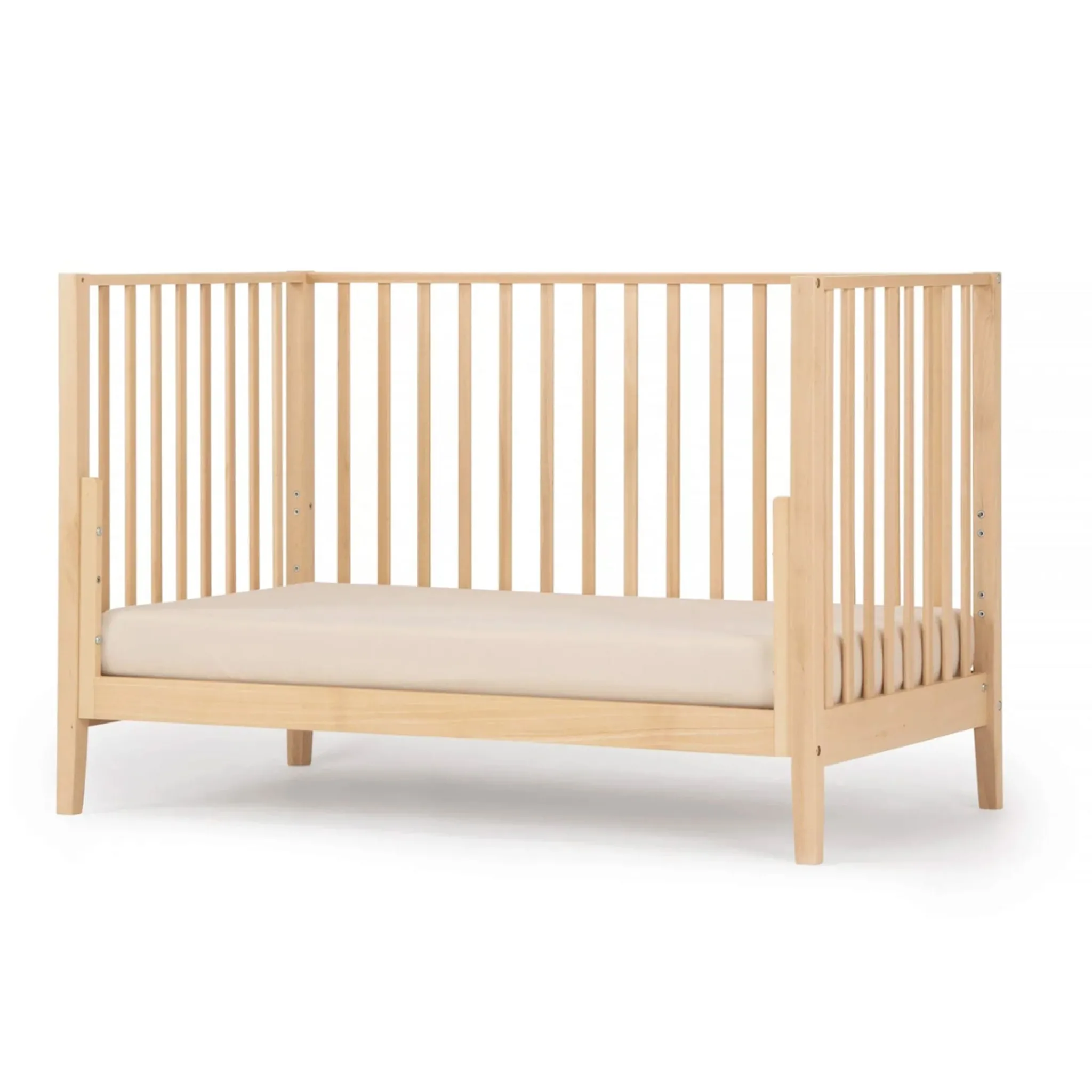Dadada Baby Lala 3-In-1 Convertible Crib - Natural
