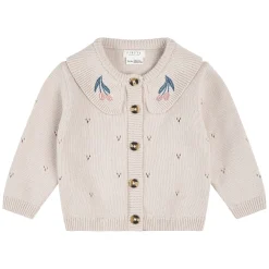 Firsts par Petit Lem Fleeces And Sweatshirts|Tops>Lamb Knit Cardigan 3-24m