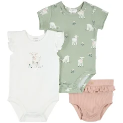 Firsts par Petit Lem Lamb 3pc Set 3-24m