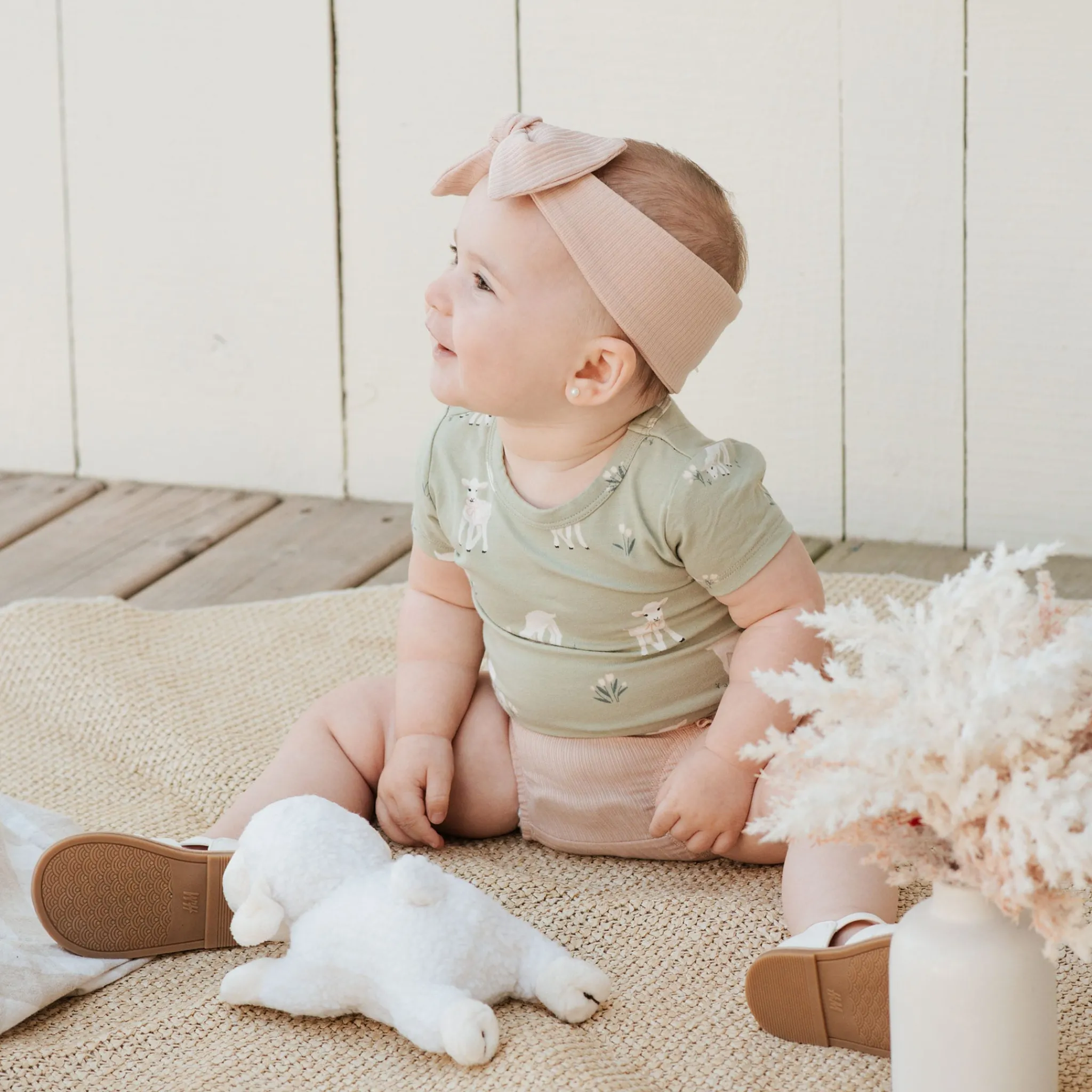 Firsts par Petit Lem Lamb 3pc Set 3-24m