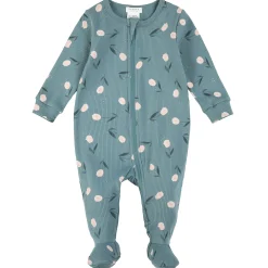 Firsts par Petit Lem Lamb Ribbed Pajamas 0-12m