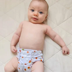BOY La Petite Ourse Large Elastic Cloth Diaper 8-35lb - Jam