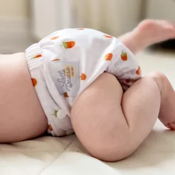 BOY La Petite Ourse Large Elastic Cloth Diaper 8-35lb - Jam