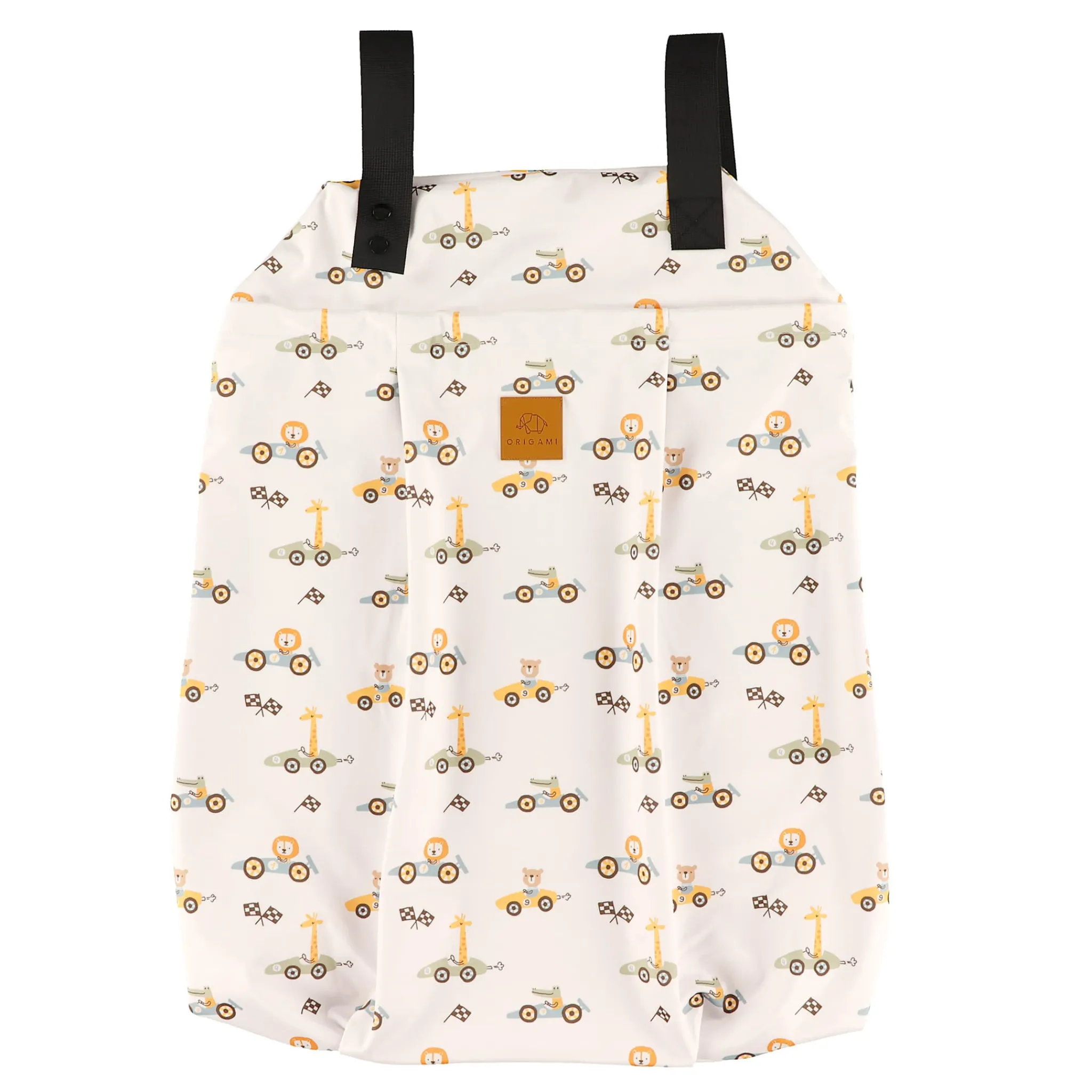 Origami Diaper Bags|Diaper Bags>Large Laundry Bag - Cars