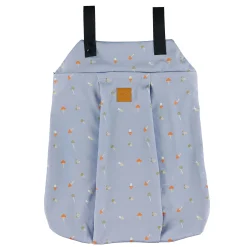Origami Large Laundry Bag - Mushrooms