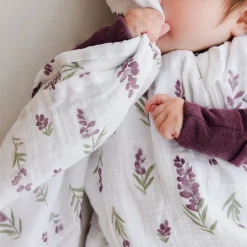 Kids Perlimpinpin Lavender Muslin Blanket