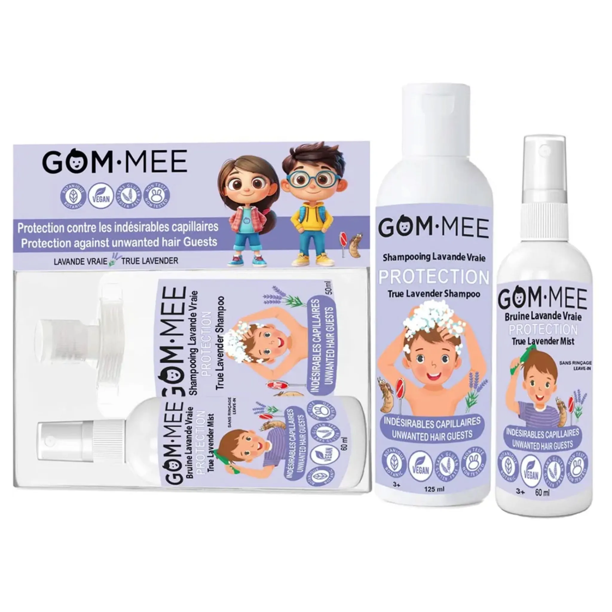 Kids Gom-mee Lavender Protection Kit