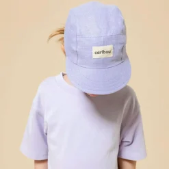 Kids Caribou Lavender Solid Cap 2-12