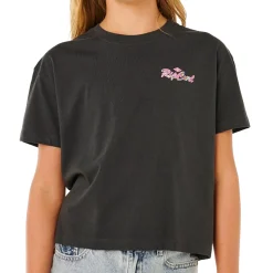 Kids Rip Curl Layday Crop T-shirt 8-14y