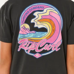 Kids Rip Curl Layday Crop T-shirt 8-14y