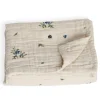 Kids House of Elia Throws|Blankets>4-Layer Muslin Blanket - Blueberry