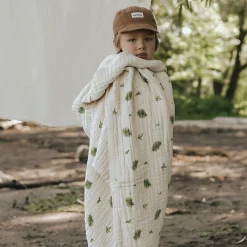 Kids House of Elia 4-Layer Muslin Blanket - Fern