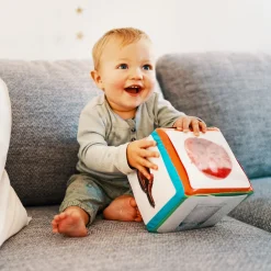 Placote Developmental Toys>Le Dé Des Premiers Mots
