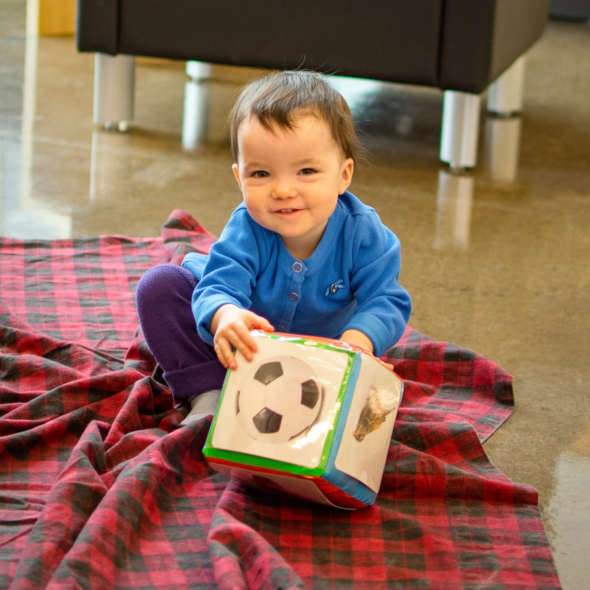 Placote Developmental Toys>Le Dé Des Premiers Mots