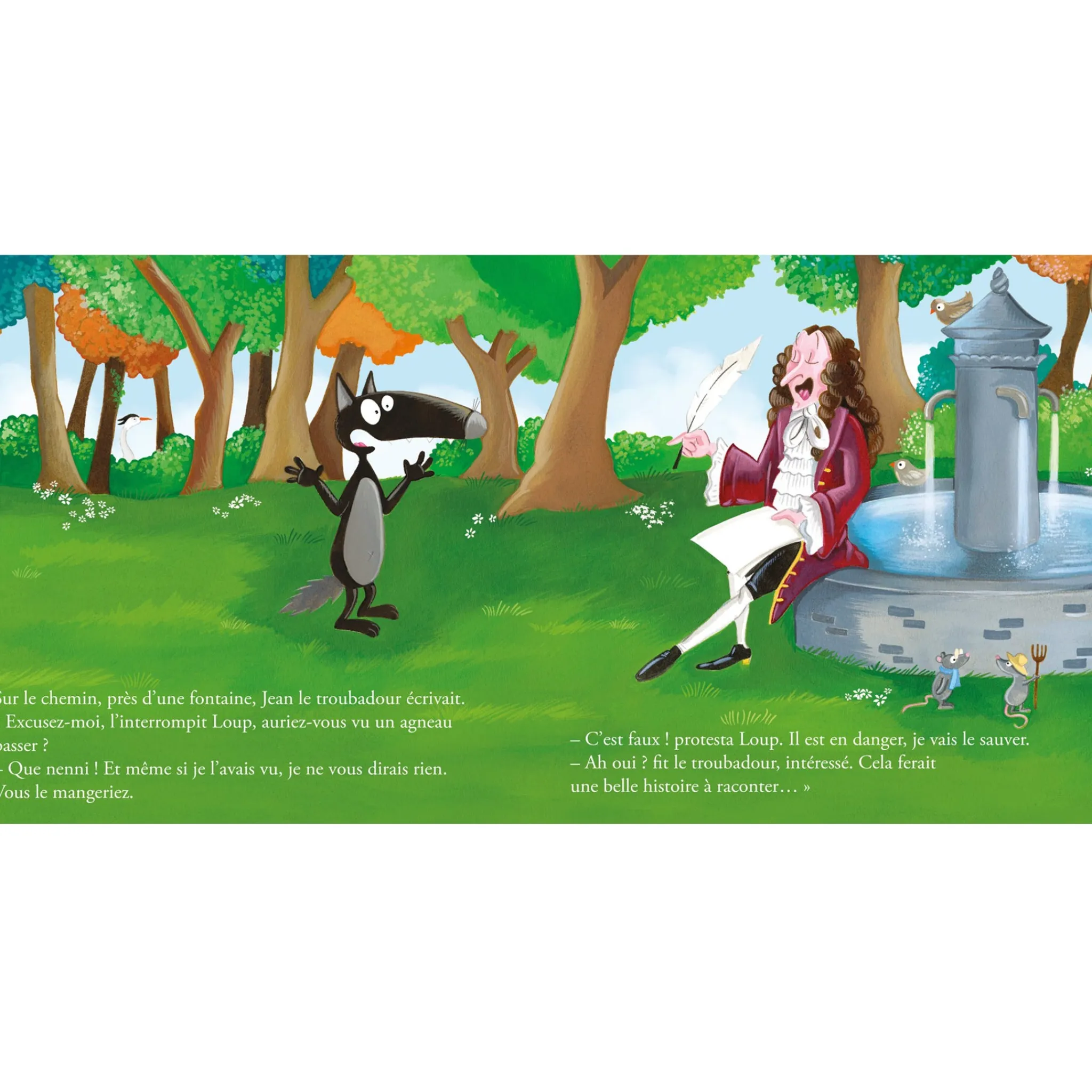 Auzou Le Loup Qui Sauvait Les Animaux