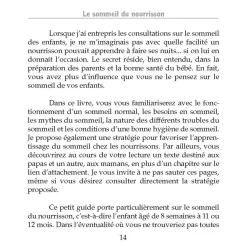 Prologue Le Sommeil du Nourisson - 2e Édition