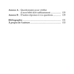 Prologue Le Sommeil du Nourisson - 2e Édition