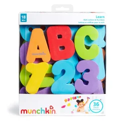 Munchkin Learn Bath Letters and Numbers Primary