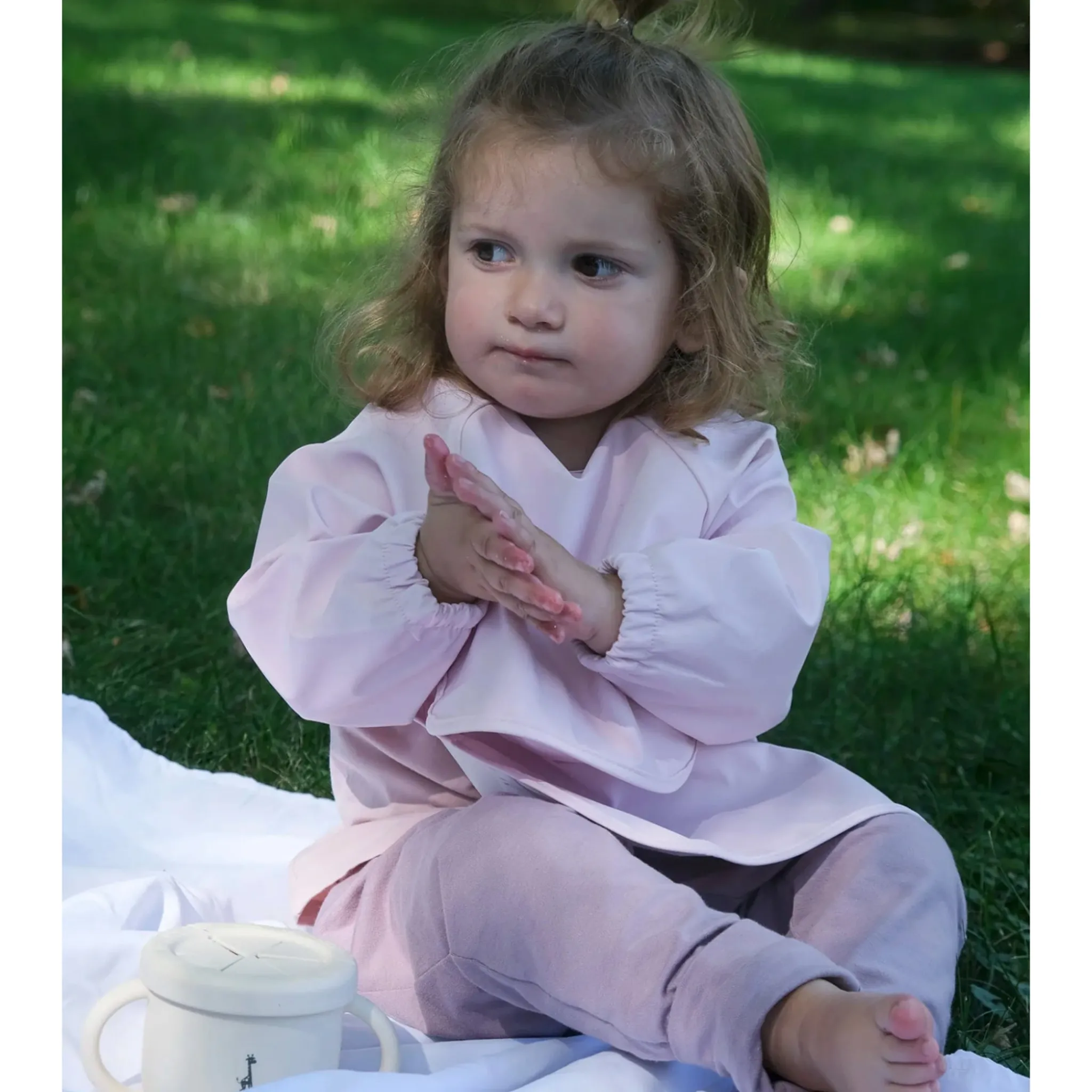Kids Micasso Tableware|Plates & Placemats>Learning Cup 2 in 1 - Cream