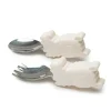 Kids Loulou Lollipop Learning Spoon and Fork Set - Llama