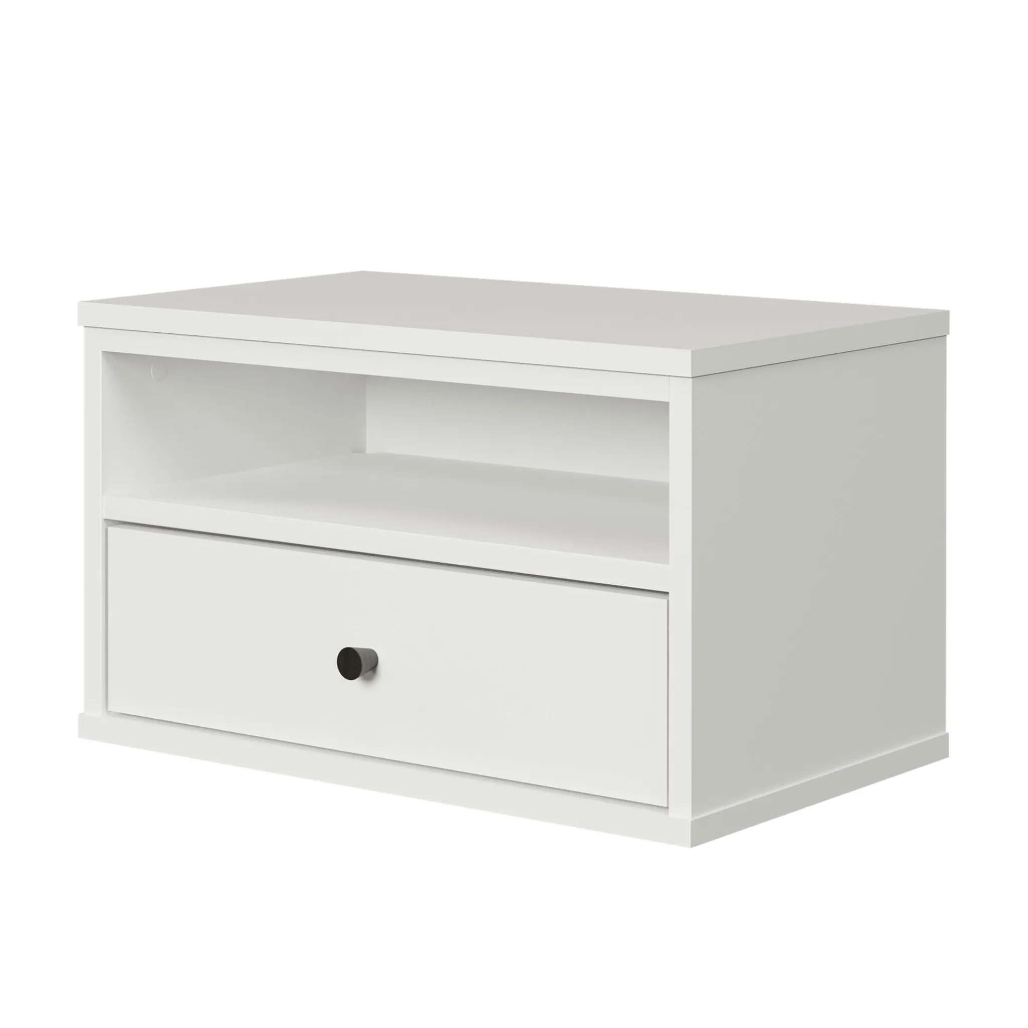 South Shore LED Nightstand - Sazena Pure White