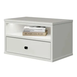 South Shore LED Nightstand - Sazena Pure White