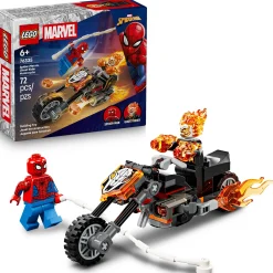 Kids LEGO® ǀ Marvel Spider-Man vs. Ghost Rider Motorcycle
