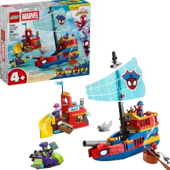 Kids LEGO® ǀ Marvel Spidey And His Amazing Friends Team Spidey Pirate Ship