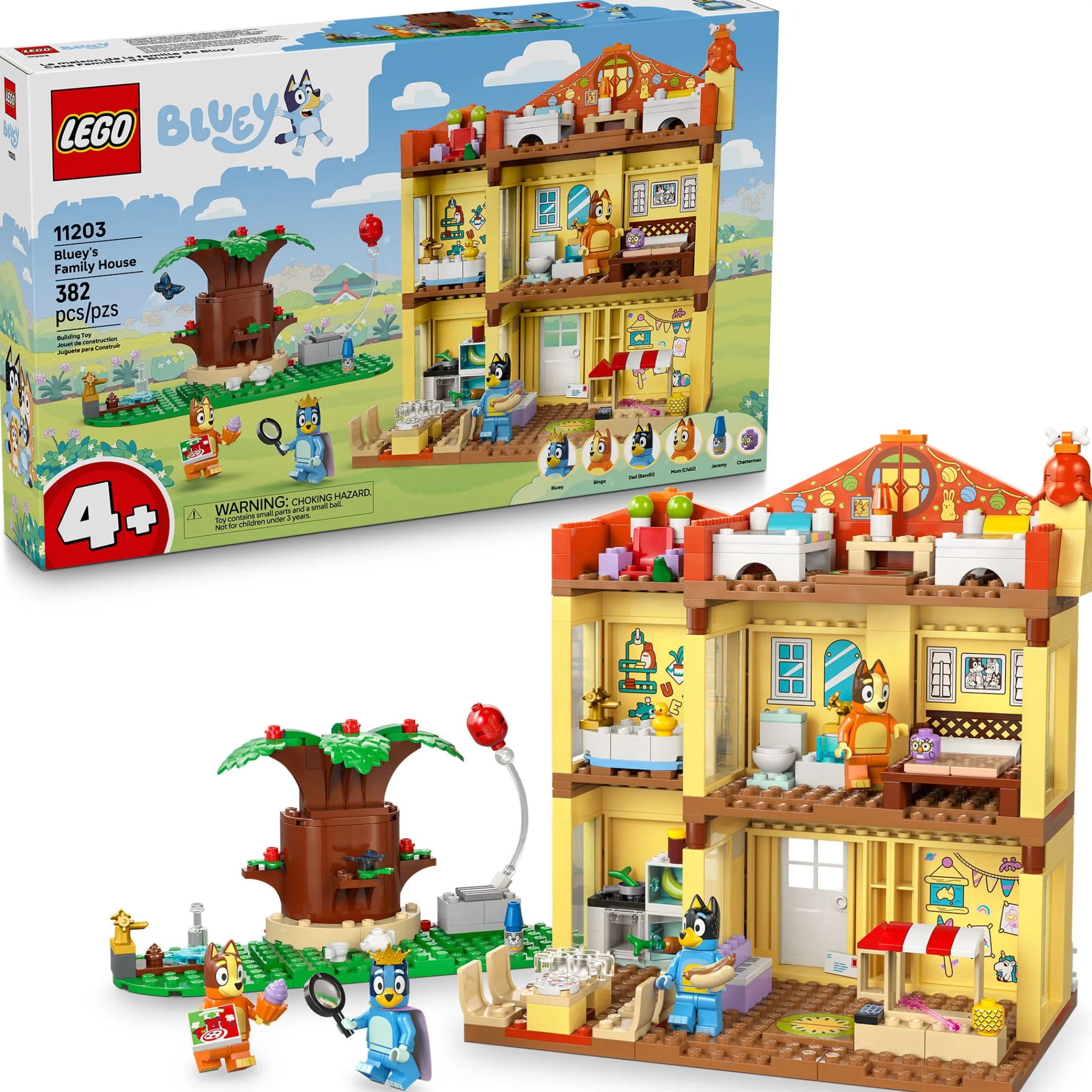 Kids LEGO® Assembly & Construction>Bluey: Bluey’s Family House