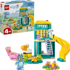 Kids LEGO® Bluey Playground Fun with Bluey and Chloe