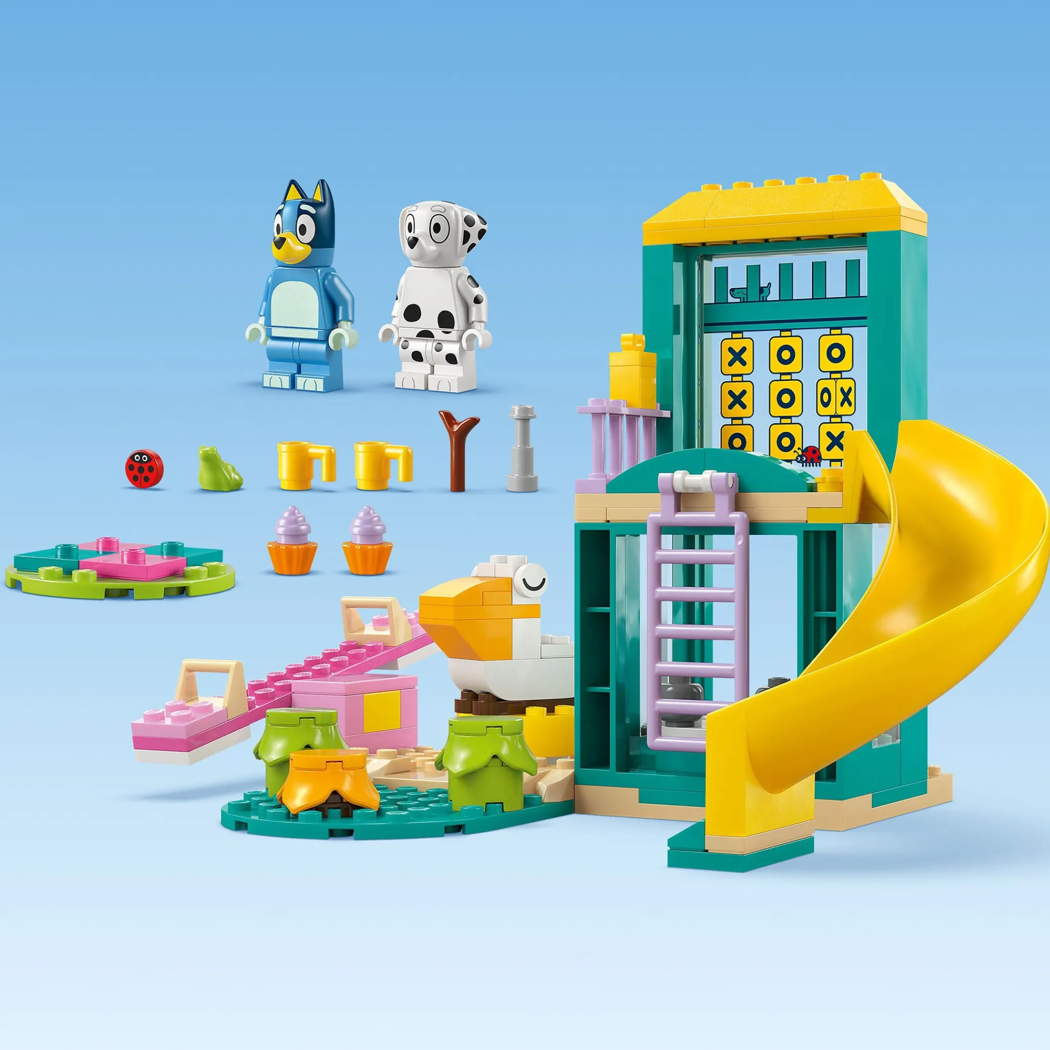 Kids LEGO® Bluey Playground Fun with Bluey and Chloe