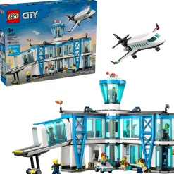 Kids LEGO® Assembly & Construction>City Airport with Airplane