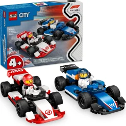 Kids LEGO® City F1® Williams Racing & Haas F1® Race Cars