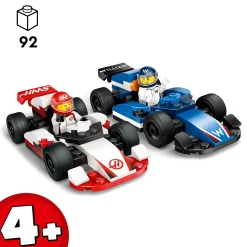 Kids LEGO® City F1® Williams Racing & Haas F1® Race Cars