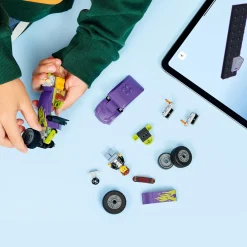 Kids LEGO® City Hot Rod Race Car Building Toy and Minifigure 60485
