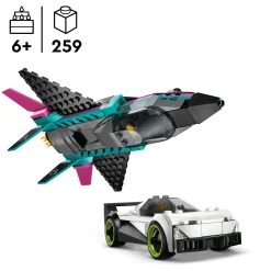 Kids LEGO® City Jet vs. Car