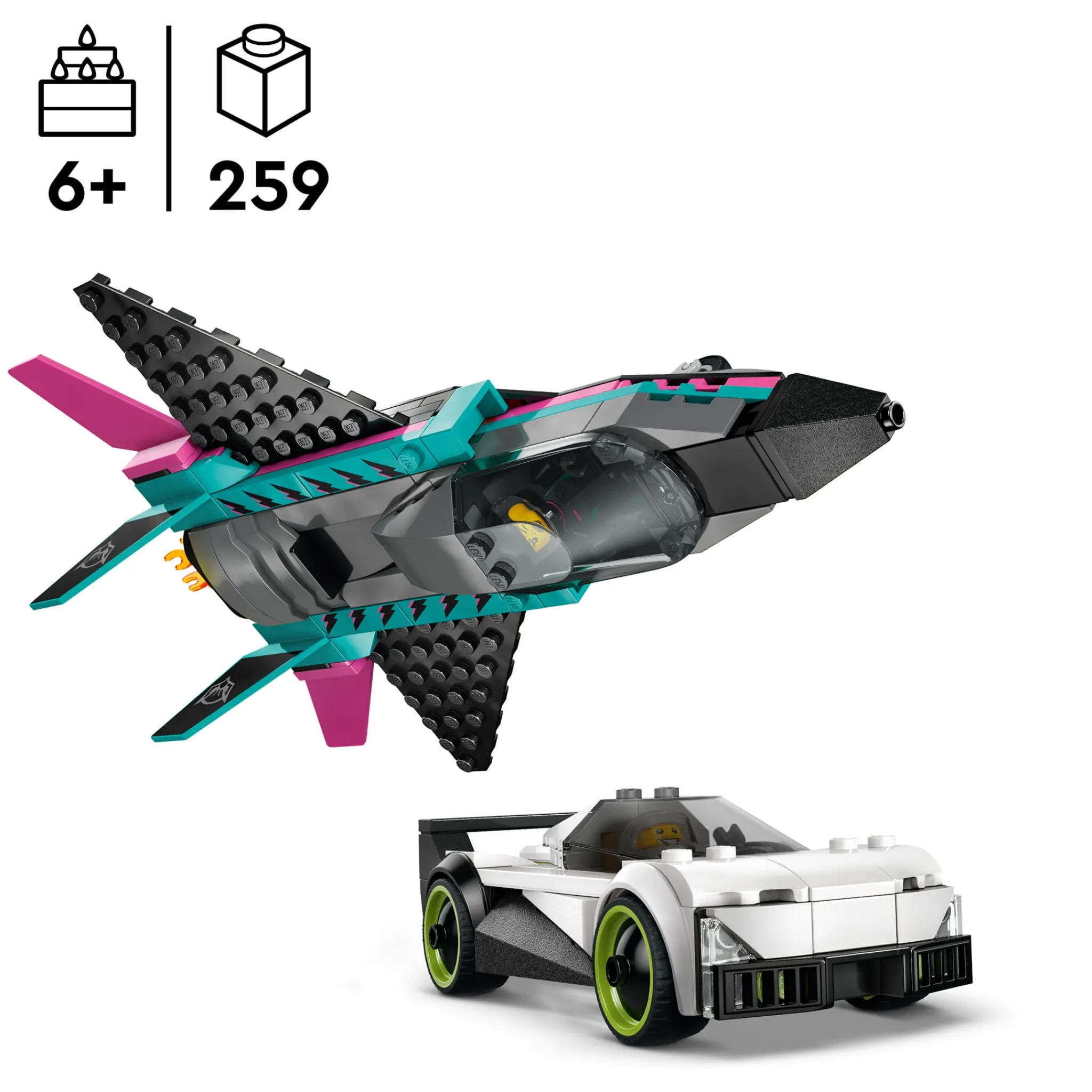 Kids LEGO® City Jet vs. Car