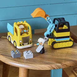 Kids LEGO® DUPLO® Construction Truck & Tracked Excavator