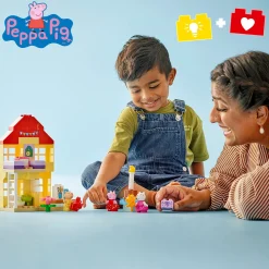 Kids LEGO® Assembly & Construction>DUPLO® Peppa Pig Birthday House