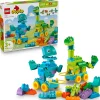 Kids LEGO® Assembly & Construction>DUPLO® Town 3 in 1 Dinosaurs on Wheels