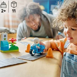 Kids LEGO® Assembly & Construction>DUPLO® Town Blue Police Motorcycle
