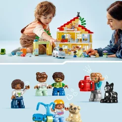 Kids LEGO® DUPLO® Town 3in1 Family House