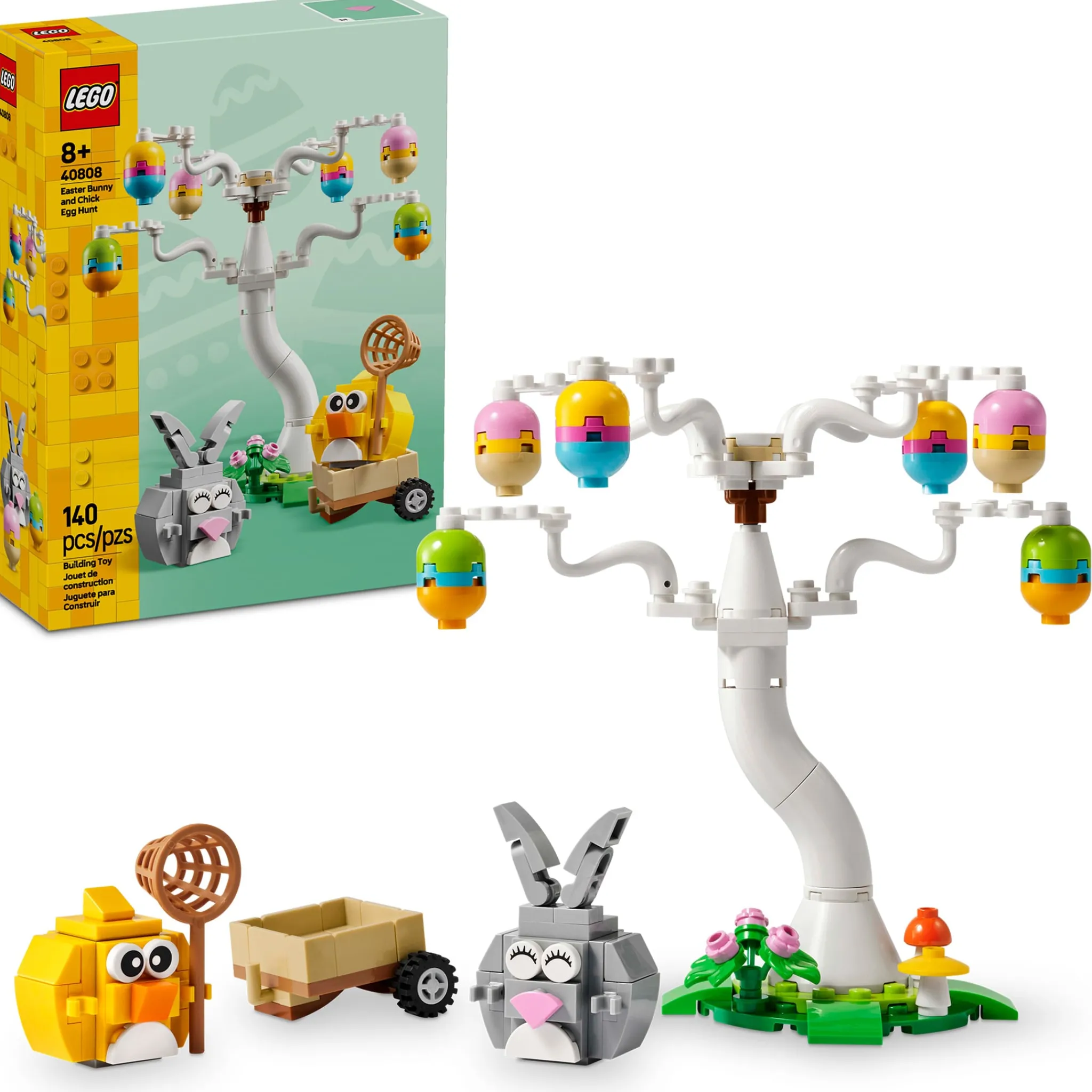 Kids LEGO® Assembly & Construction>Easter Bunny and Chick Egg Hunt