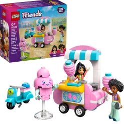 Kids LEGO® Friends Cotton Candy Stand and Scooter