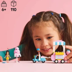 Kids LEGO® Friends Cotton Candy Stand and Scooter